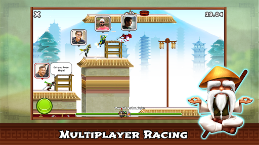 Ninja Race - Fun Run Multiplayer - Gameplay image of android game