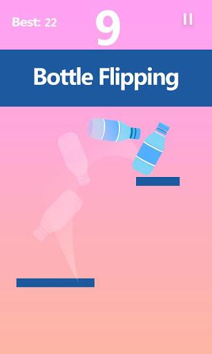 Flip Water Bottle - Gameplay image of android game