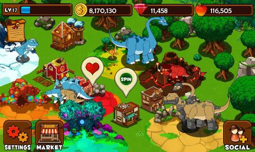 Dino Island - Gameplay image of android game