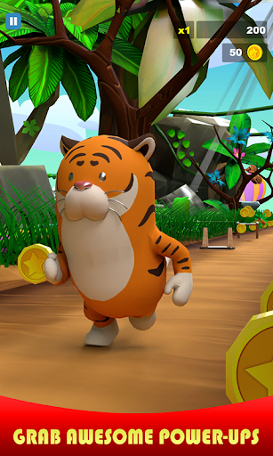 Jungle Run Animal Running Game - عکس برنامه موبایلی اندروید