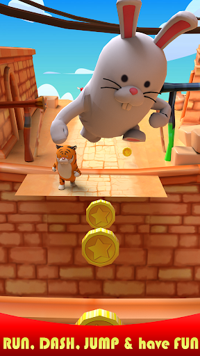 Jungle Run Animal Running Game - عکس برنامه موبایلی اندروید
