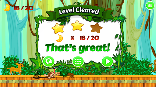 Jungle Monkey Run - عکس بازی موبایلی اندروید