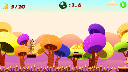 Jungle Monkey Run - عکس بازی موبایلی اندروید