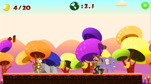 Jungle Monkey Run - عکس بازی موبایلی اندروید