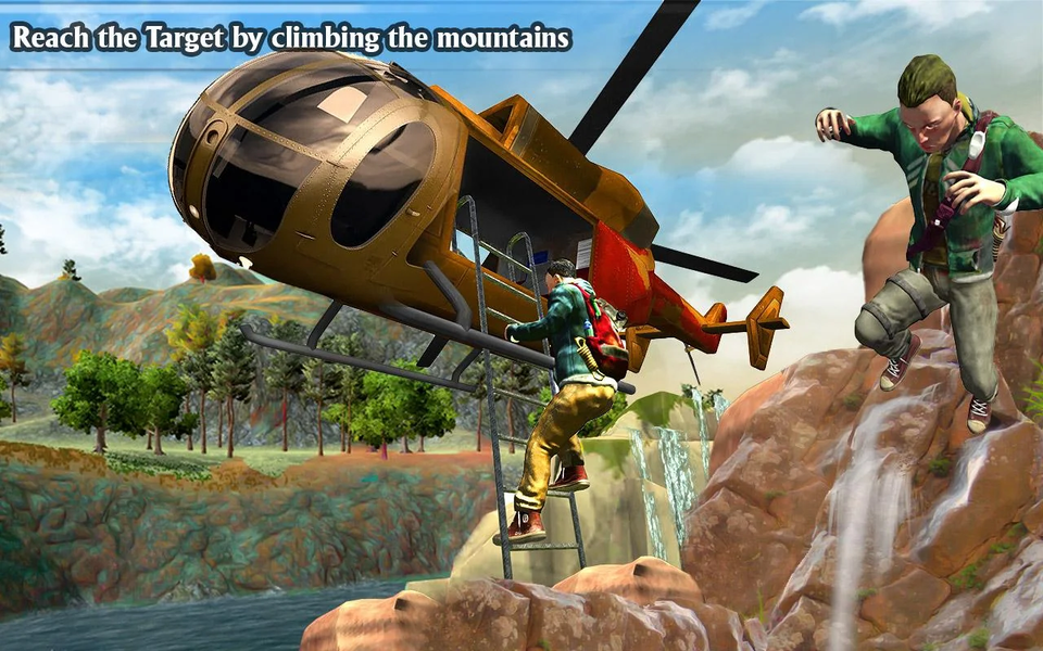 Jungle Stunt Run - Lost Island - Gameplay image of android game