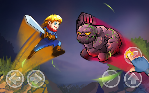 Super Sword Man Adventures - Gameplay image of android game