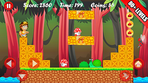 Jungle Castle Run X - Gameplay image of android game