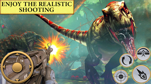 Jungle Dinosaurs Hunter FPS Shooting Game - عکس بازی موبایلی اندروید