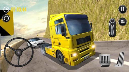 Uphill Cargo Driver 3D - Gameplay image of android game