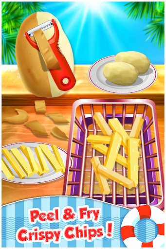 Fish N Chips - Cooking Game - Gameplay image of android game