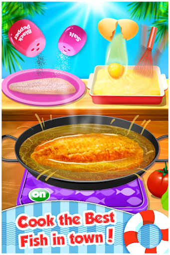 Fish N Chips - Cooking Game - Gameplay image of android game