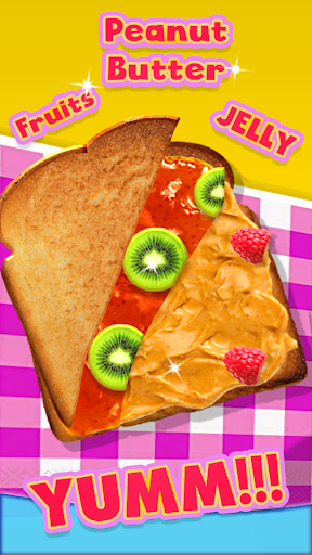 Peanut Butter Jelly Sandwich - Image screenshot of android app