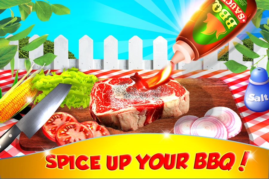 Backyard Barbecue Cooking - Family BBQ Ideas - Gameplay image of android game