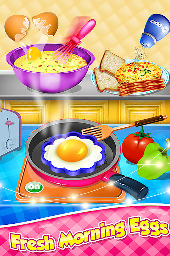 Breakfast Cooking - Kids Game - Gameplay image of android game