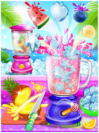 Ice Slush Cold Drink Maker - Kids Cooking Game - عکس بازی موبایلی اندروید