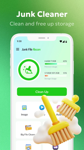 Junk File Recon - Image screenshot of android app