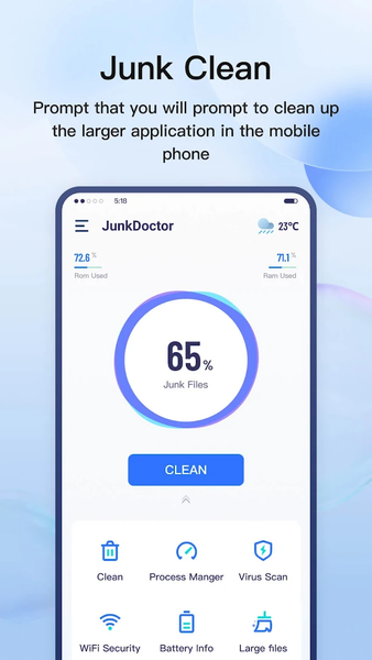 Junk Doctor - Image screenshot of android app