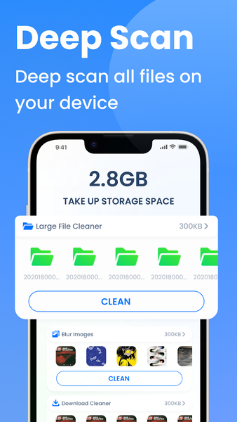 TEC Cleaner-File Manager - عکس برنامه موبایلی اندروید