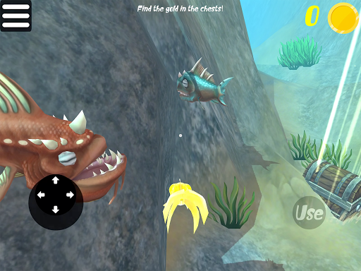 FEEDING AND GROW - 3D FISH - Gameplay image of android game