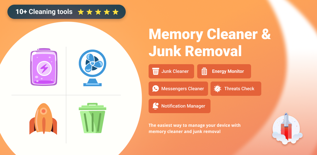 Memory Cleaner - عکس برنامه موبایلی اندروید