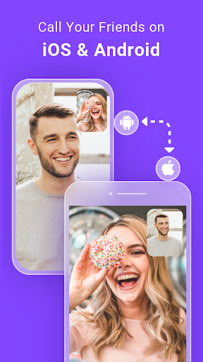 Dual Video Chat + Phone Number - عکس برنامه موبایلی اندروید