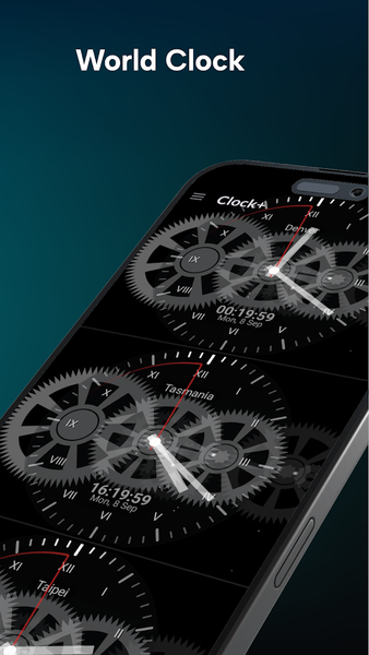 Clock+ - عکس برنامه موبایلی اندروید