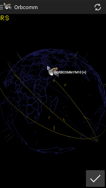 3D Satellite Tracker - Image screenshot of android app