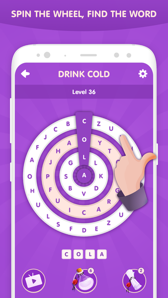 Word Wheel - Word Puzzle Game - عکس بازی موبایلی اندروید