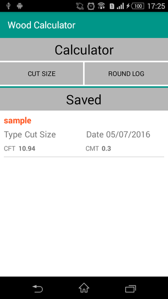 Wood Calculator - عکس برنامه موبایلی اندروید