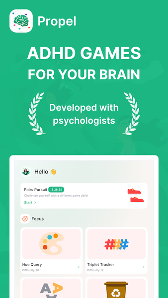 Propel: ADHD Games for Adults - عکس برنامه موبایلی اندروید