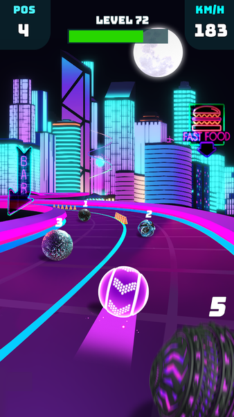 Racing Ball Master 3D - Gameplay image of android game