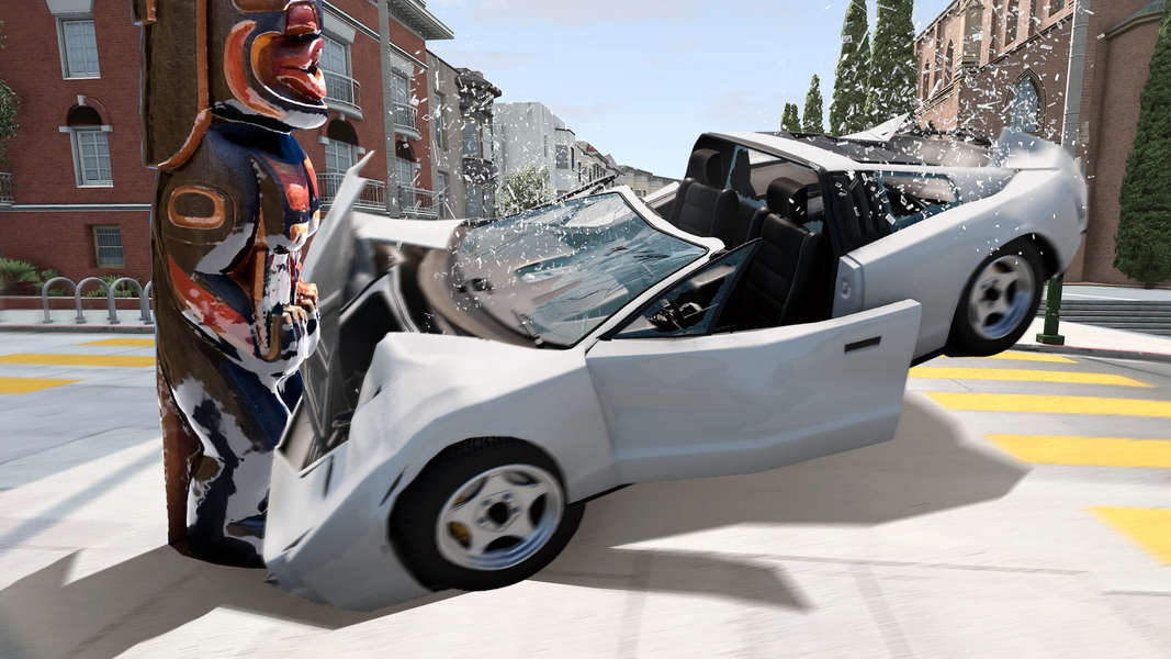 Mega Car Crash Simulator - عکس بازی موبایلی اندروید