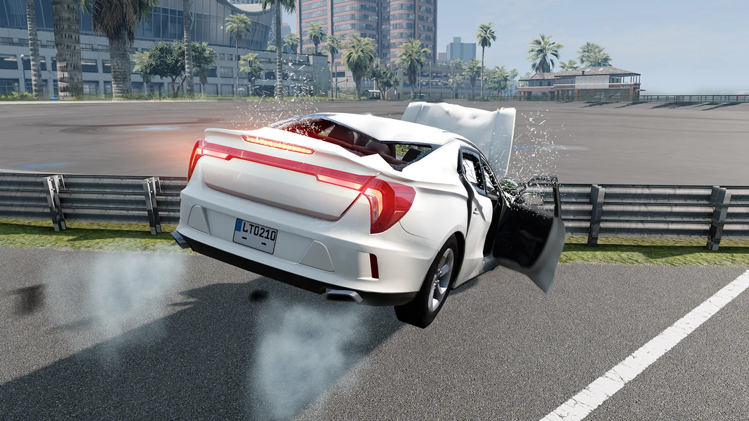 Mega Car Crash Simulator - عکس بازی موبایلی اندروید
