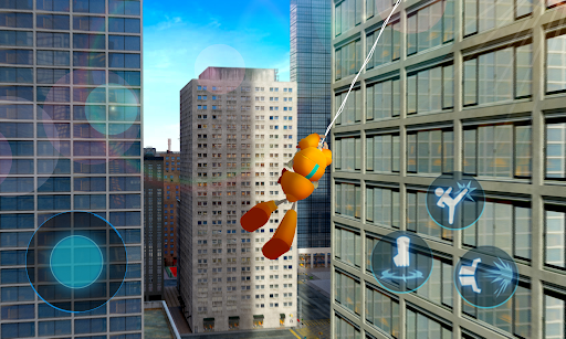 Bear Rope Hero, Security City - عکس برنامه موبایلی اندروید