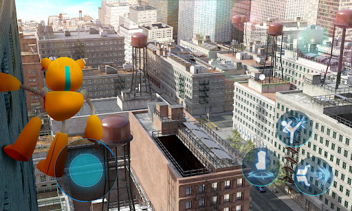 Bear Rope Hero, Security City - عکس برنامه موبایلی اندروید