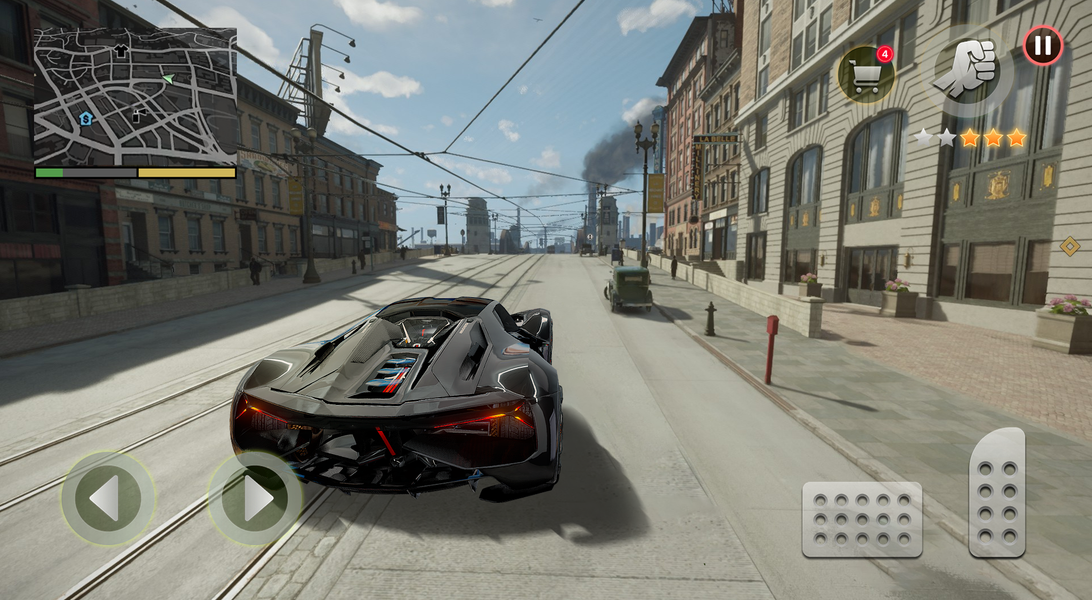 Dark Gangster Grand City - Gameplay image of android game