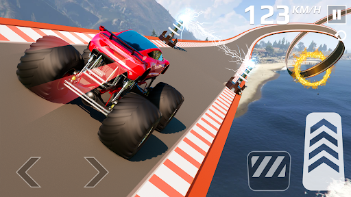 Monster Truck Stunt Racing - عکس بازی موبایلی اندروید
