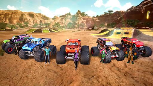 Car Games: Monster Truck Stunt - Gameplay image of android game