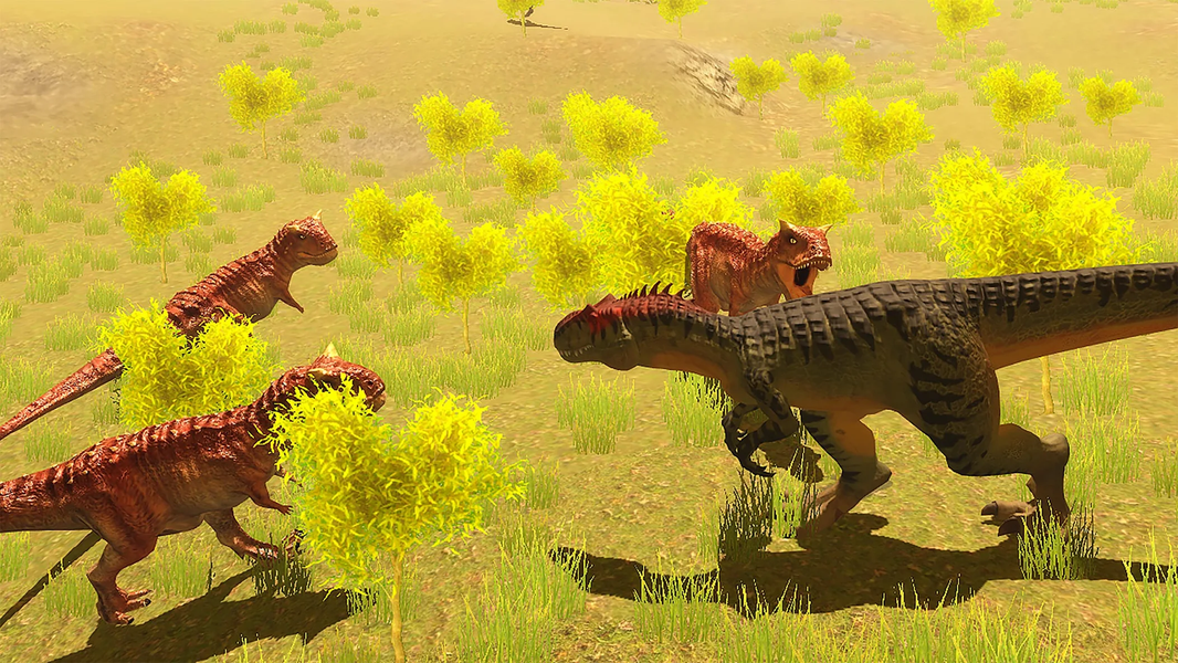 Dino Simulator: Allosaurus - عکس بازی موبایلی اندروید