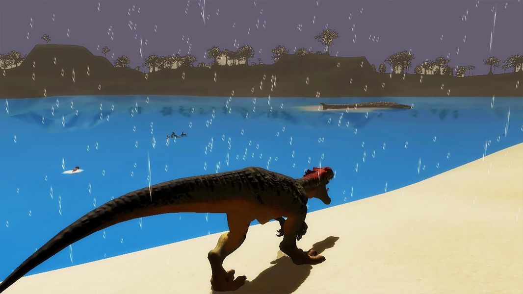 Dino Simulator: Allosaurus - عکس بازی موبایلی اندروید