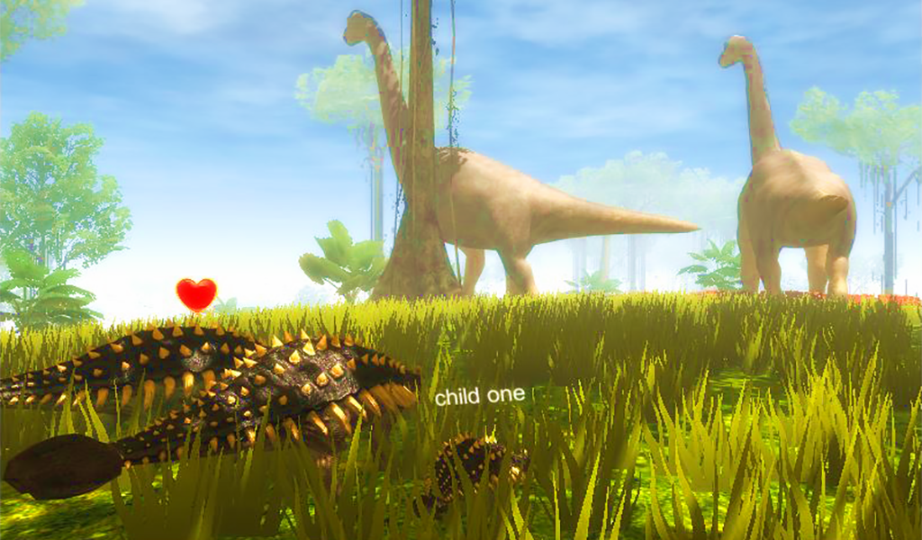 Ankylosaurus Dino Simulator - عکس بازی موبایلی اندروید