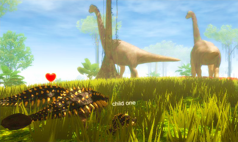 Ankylosaurus Dino Simulator - عکس بازی موبایلی اندروید