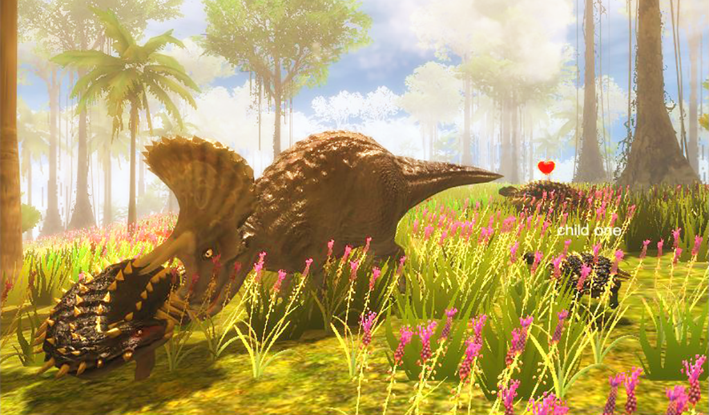 Ankylosaurus Dino Simulator - عکس بازی موبایلی اندروید