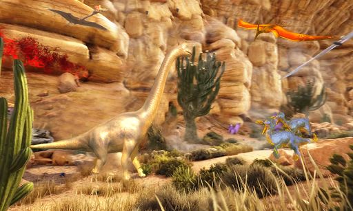 Brachiosaurus: Jurassic Giant - Gameplay image of android game