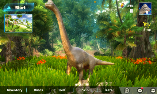 Brachiosaurus Simulator - عکس بازی موبایلی اندروید