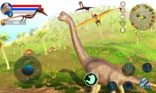 Brachiosaurus Simulator - عکس بازی موبایلی اندروید