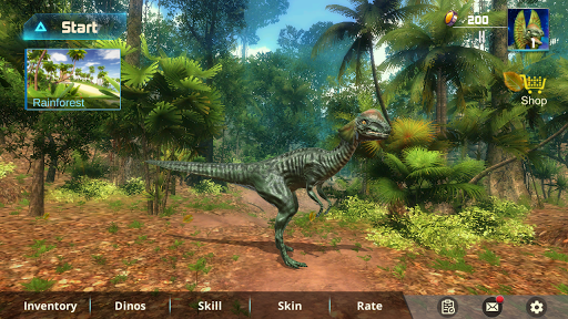Dilophosaurus Simulator - Gameplay image of android game