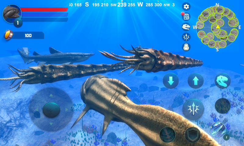 Dunkleeosteus Simulator - Gameplay image of android game