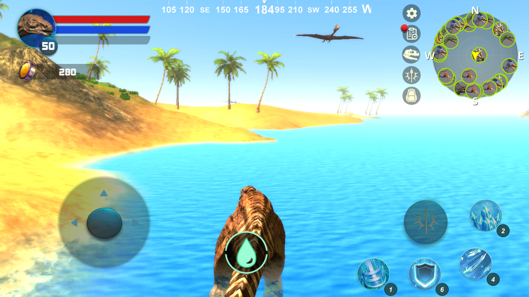 Iguanodon Simulator - عکس بازی موبایلی اندروید