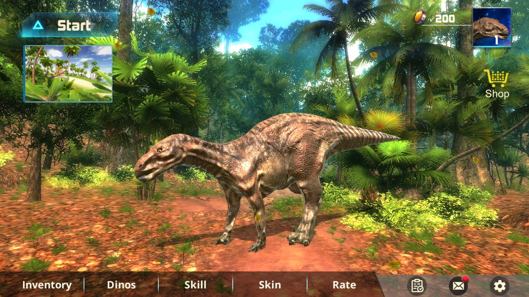 Iguanodon Simulator - عکس بازی موبایلی اندروید